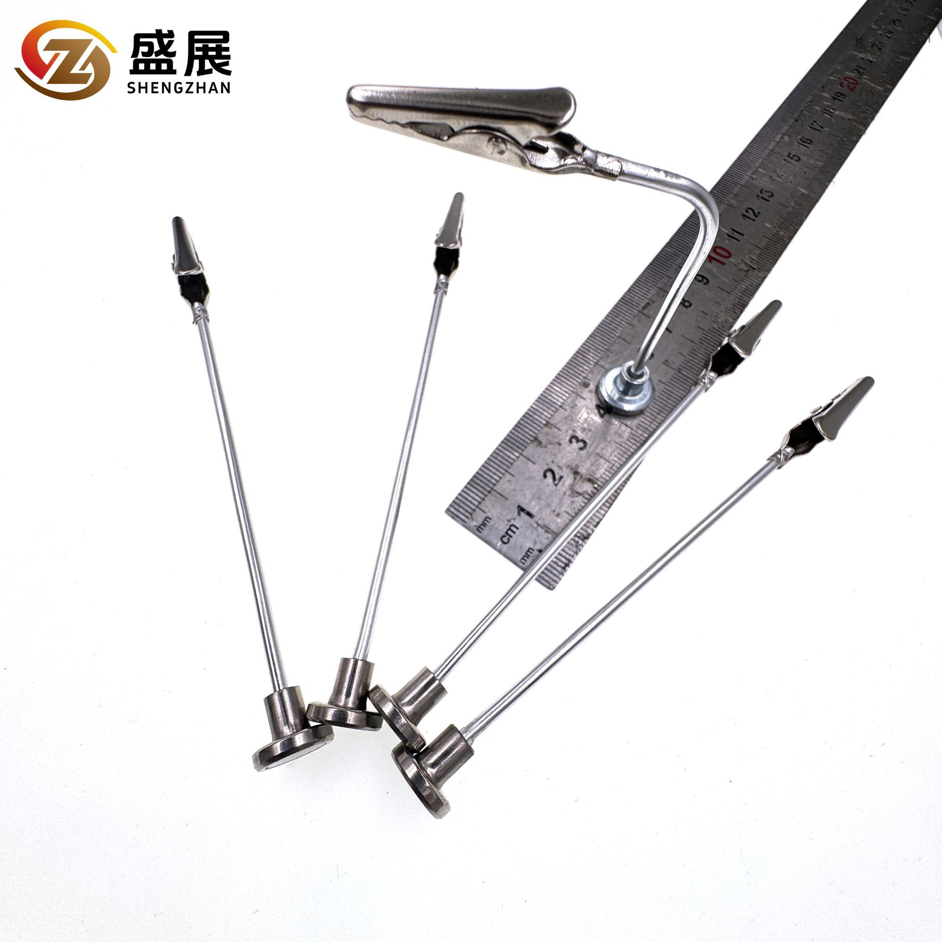 Wire Rope Metal Message Alligator Clip Memo Clip Binder Clip Colored Metal Model Hand Alligator Clip