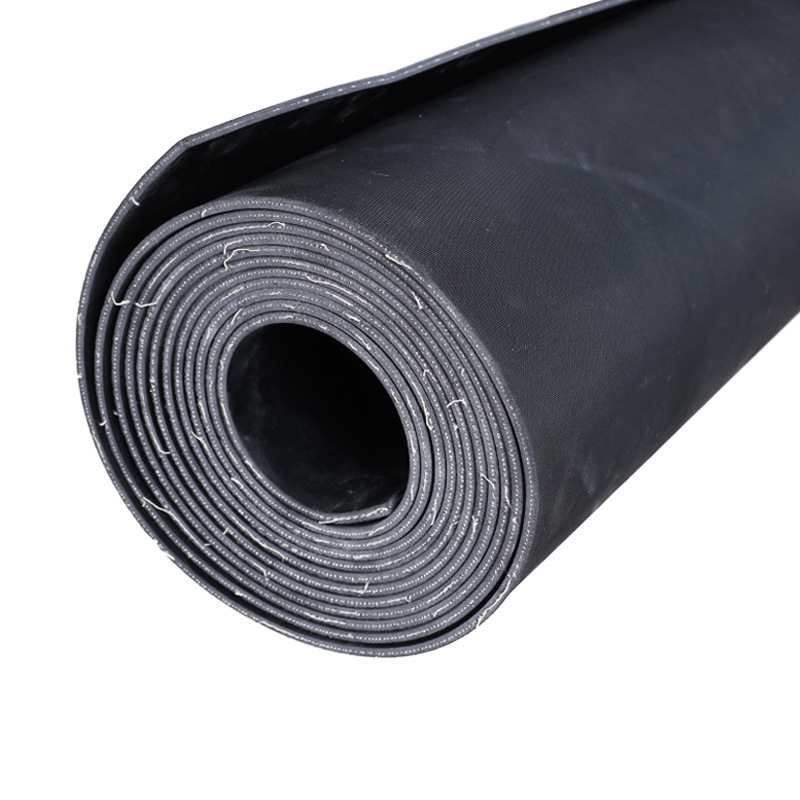 Black cloth rubber plate wire laying rubber pad insulation wear-resistant cloth rubber plate rubber pad