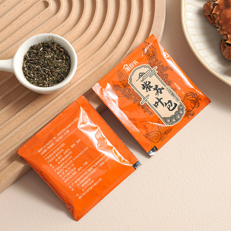 Factory supply home inspector ginger tea perilla crab tools three-piece set brown sugar ginger tea hairy crab accessories package