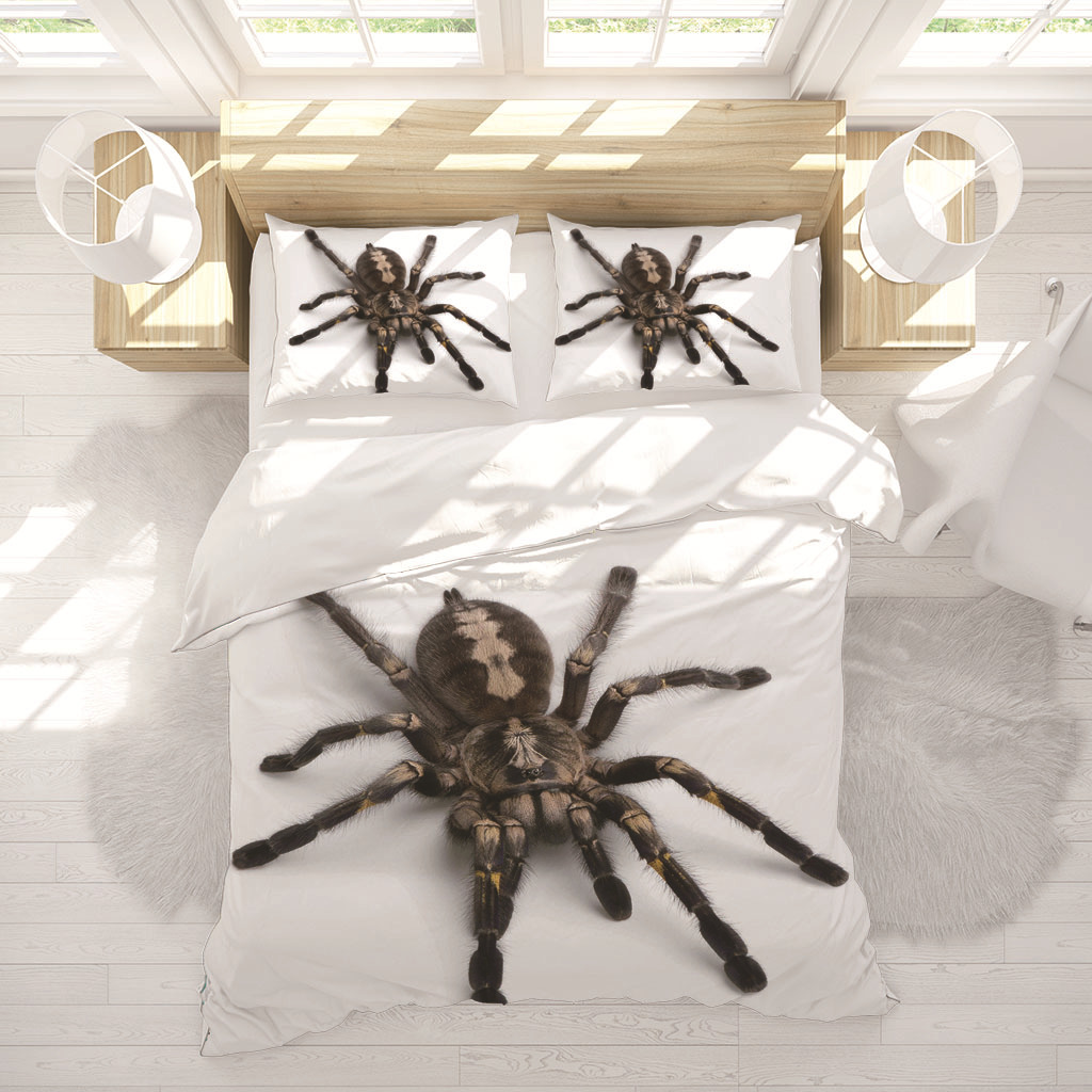 Little Spider Cross-Border Foreign Trade Quilt Cover Three-Piece Set Cross-Border Home Textile Printing