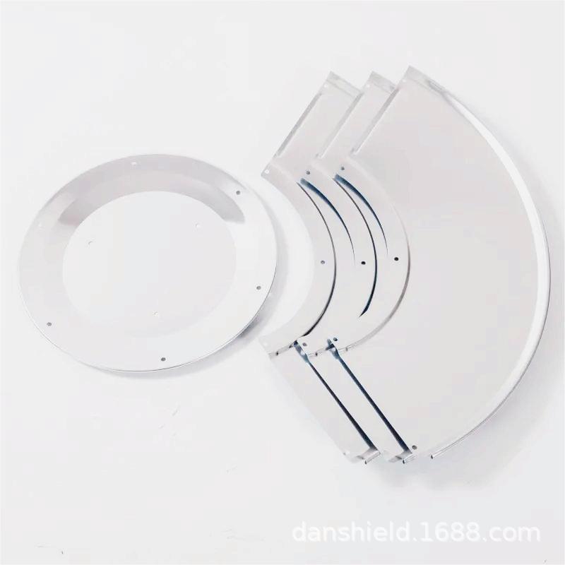 Outdoor umbrella-shaped gas heater accessories aluminum reflector four-piece independent packaging