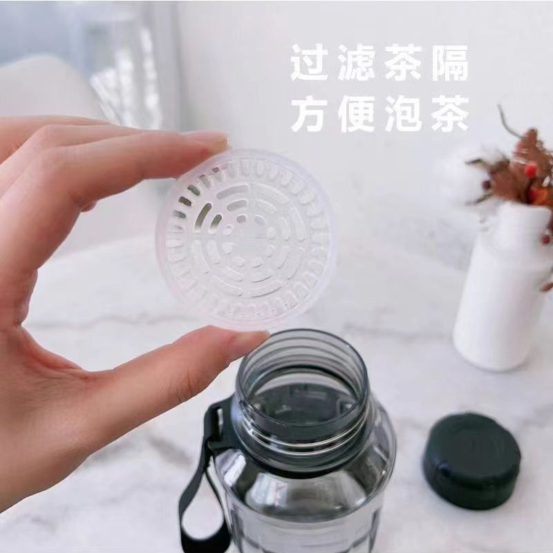 Ya Dove Large Capacity Water Cup High Temperature Resistant Sports High Color Value Tea Bottle for Male and Female Students Anti-fall Water Bottle for Construction Site