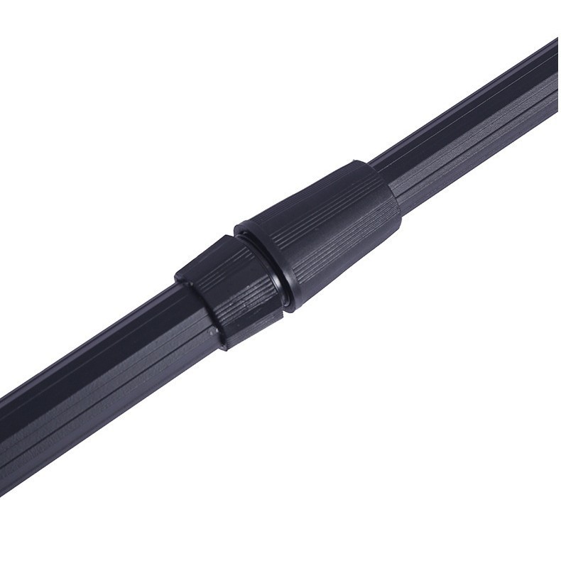 Aluminum alloy Luya copy net telescopic three-section copy net triangle net head raft fishing net pocket telescopic folding copy net