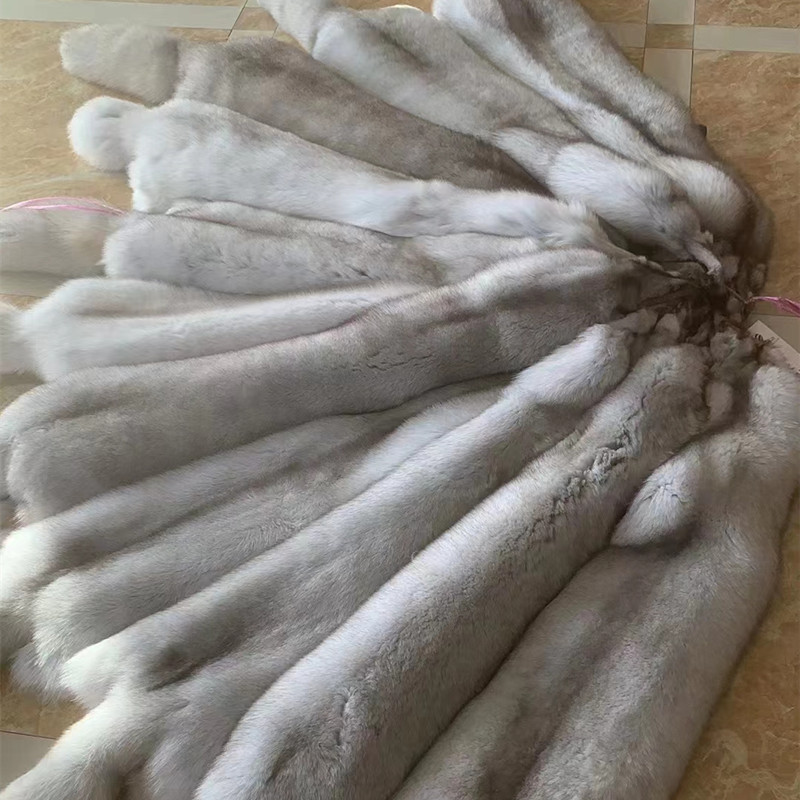 Wholesale whole fox fur blue fox fur white fox red fox primary color leather fur one living room bedroom fur decoration