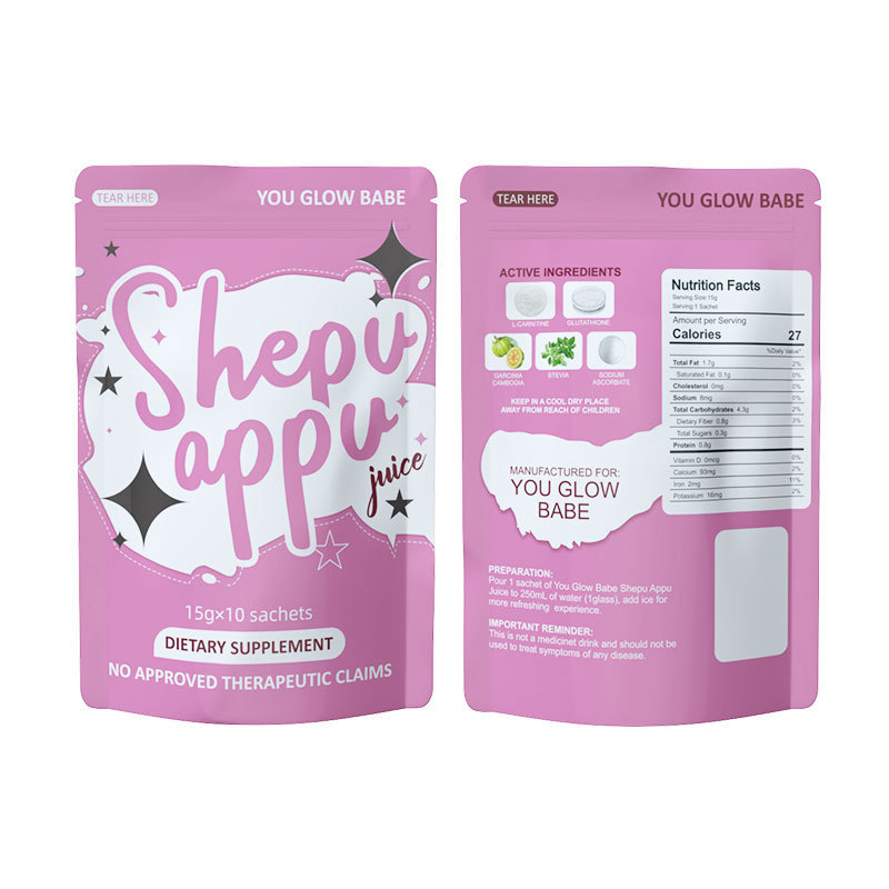 Cross-border Hot Sale Beauty White Capsule 4in1 Strawberry Stevia Source Manufacturer