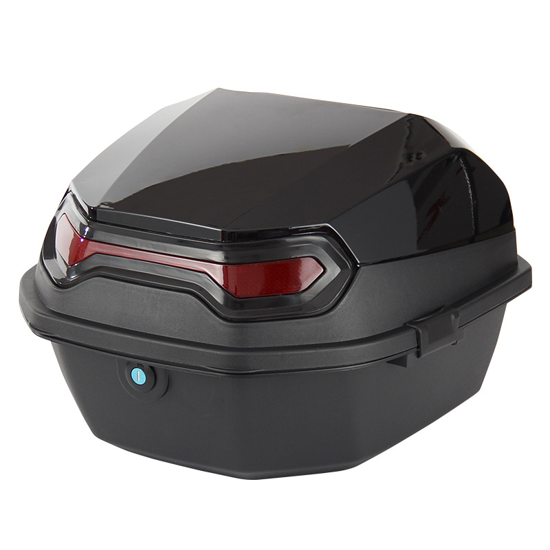 Electric car trunk universal yadi bell green source battery car tail box large capacity pedal motorcycle storage box