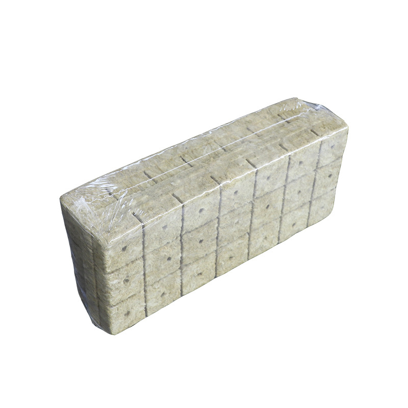 Customized Soilless Cultivation Rock Wool Block Planting Rock Wool Square Seedling Sponge Block Soilless Cultivation of Vegetables and Fruits