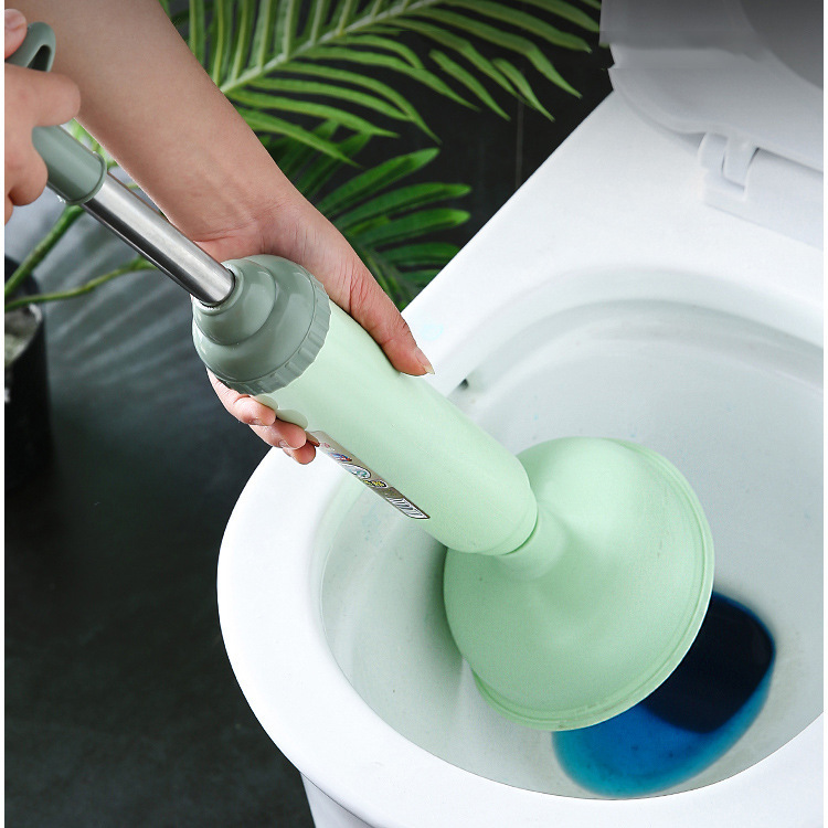 Toilet Plunger, Household Vacuum Pipe Unblocker, Bathroom Drain Cleaner, Powerful Suction Plunger