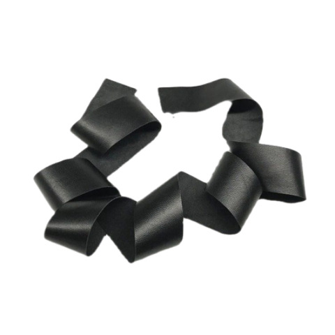 Sheepskin strip black leather edging strip garment placket edging winding handle knife handle accessories manual repair leather strip