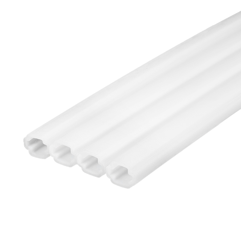 Customized Pp Plastic Profiles Plastic Extrusion Hdpe Extrusion Barrel Lldpe Plastic Pvc Cold Extrusion