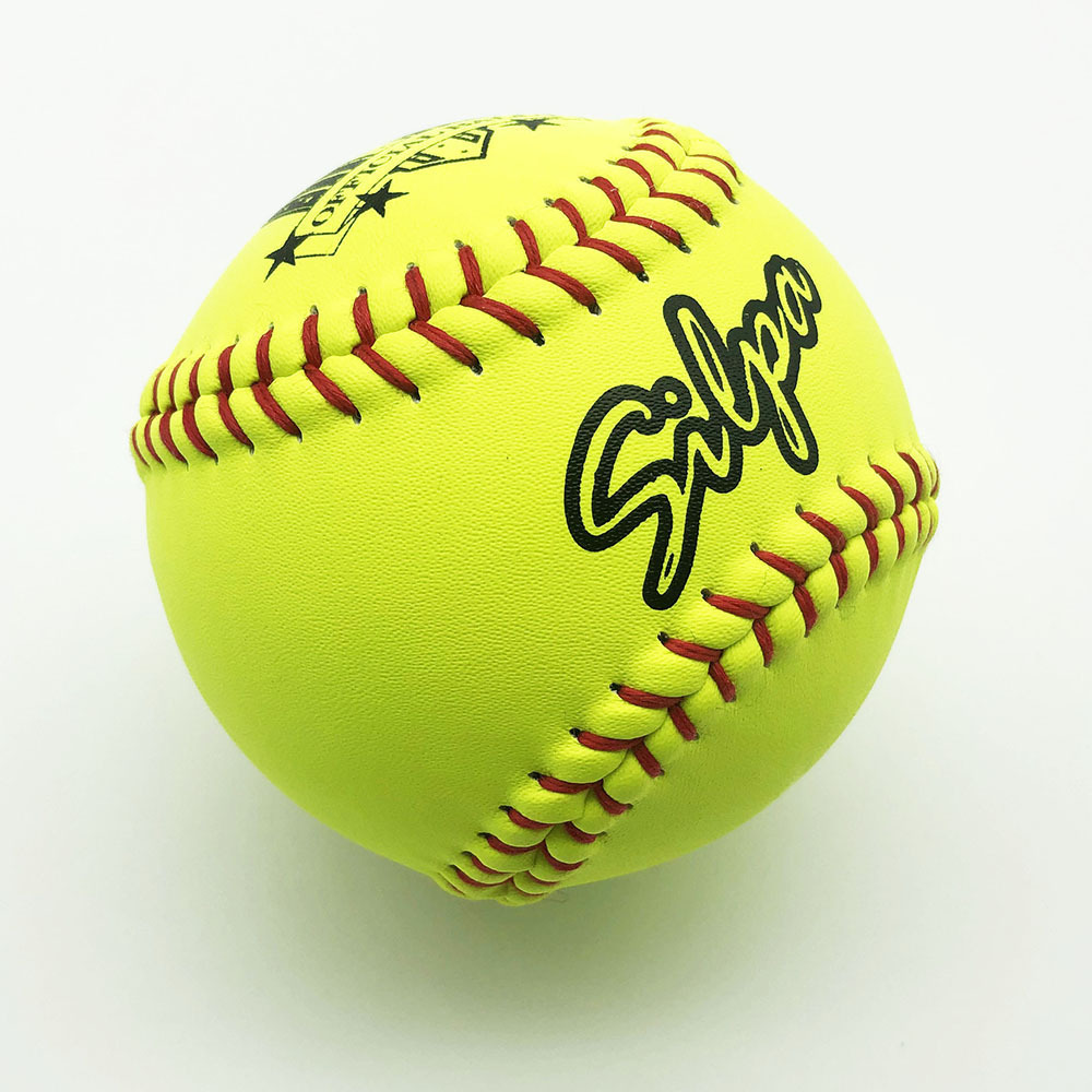 Source Manufacturer Cowhide Softball Professional Competition Softball Hard Cowhide Softball Customized Pvc Soft Softball