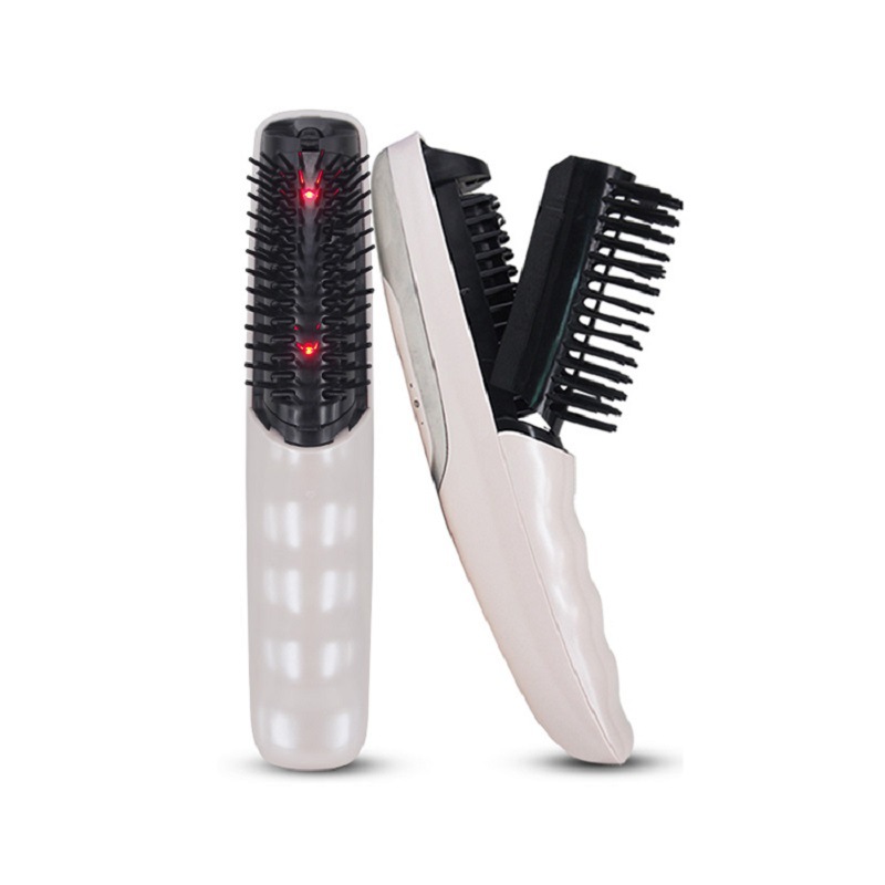 Cross-Border Red Light Electric Massage Comb Scalp Head Massager to Dredge Tendons Health Care Comb Vibrating Hairdressing Comb Wholesale