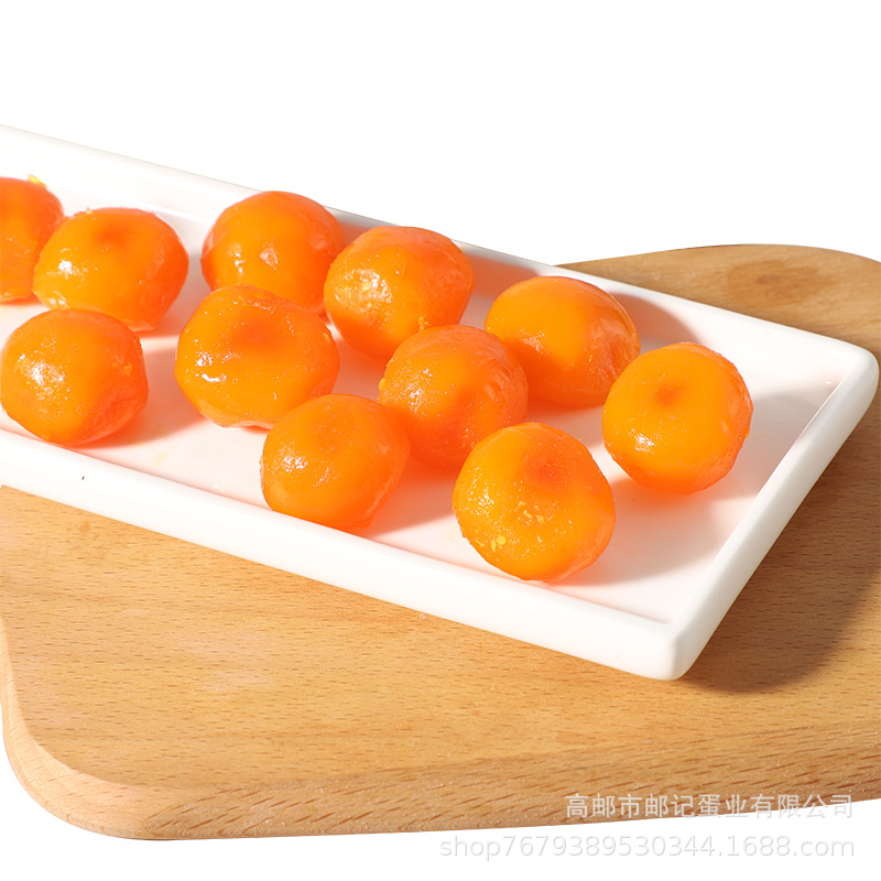 Gaoyou red heart salted duck egg yellow raw salted egg yolk 20 egg yolk crisp rice dumplings Mid-Autumn Festival moon cake baking fillings wholesale