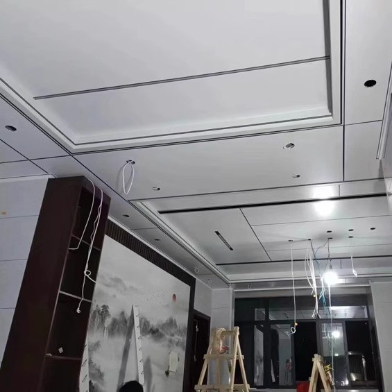 Factory direct aluminum honeycomb large board integrated ceiling office living room ceiling aluminum gusset honeycomb composite board material