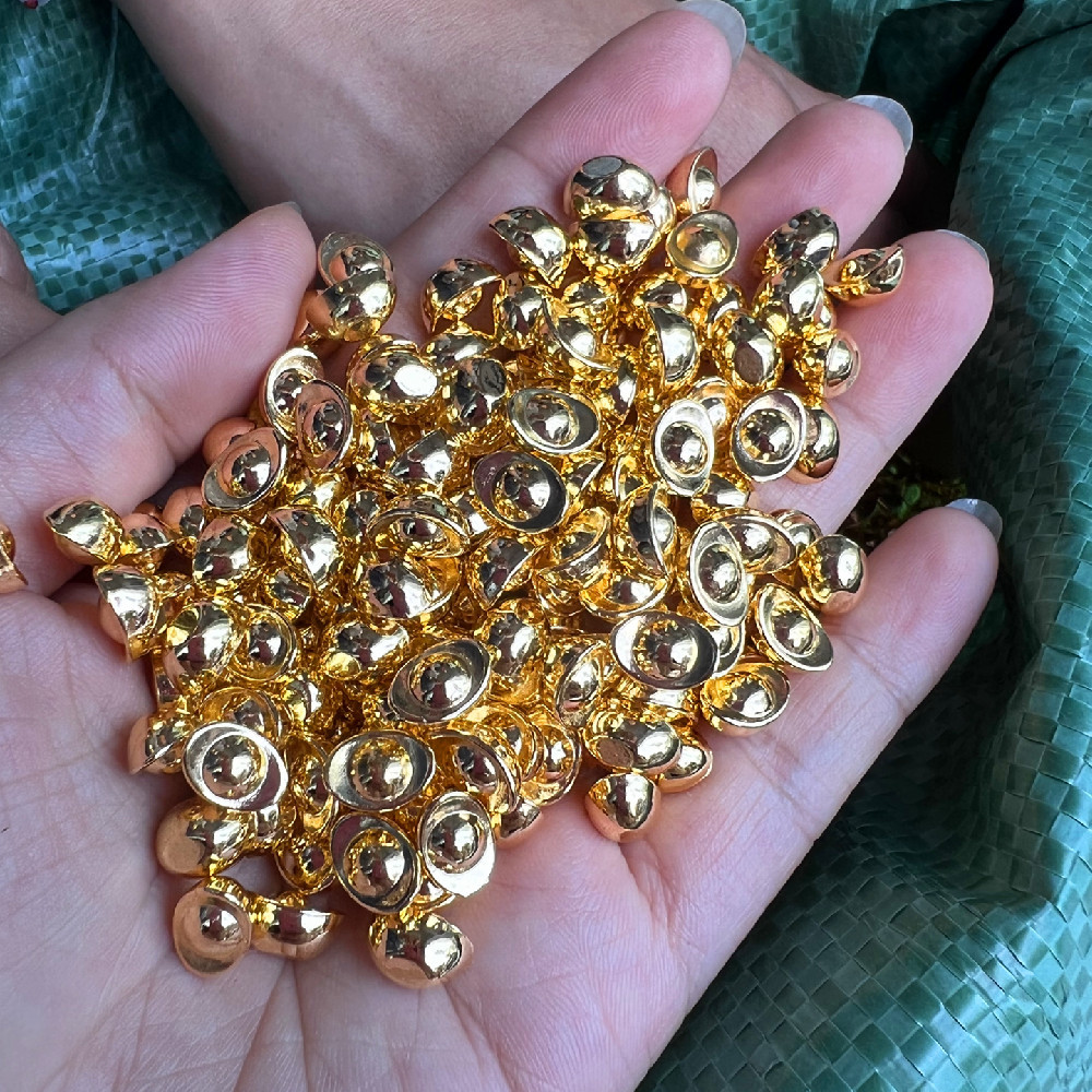 Яркие мини-слитки, имитация серебра, мини-золотые слитки