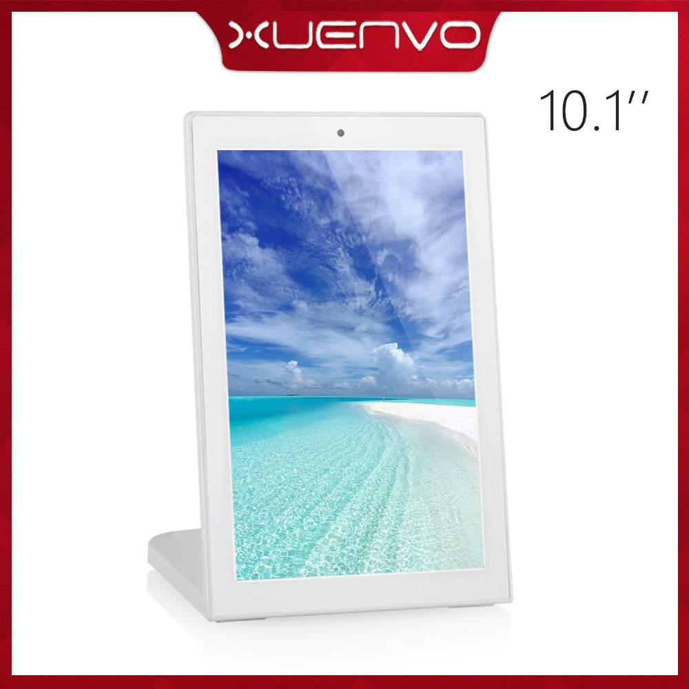 Factory direct vertical screen 10 inch L type Android touch machine intelligent terminal desktop network advertising machine