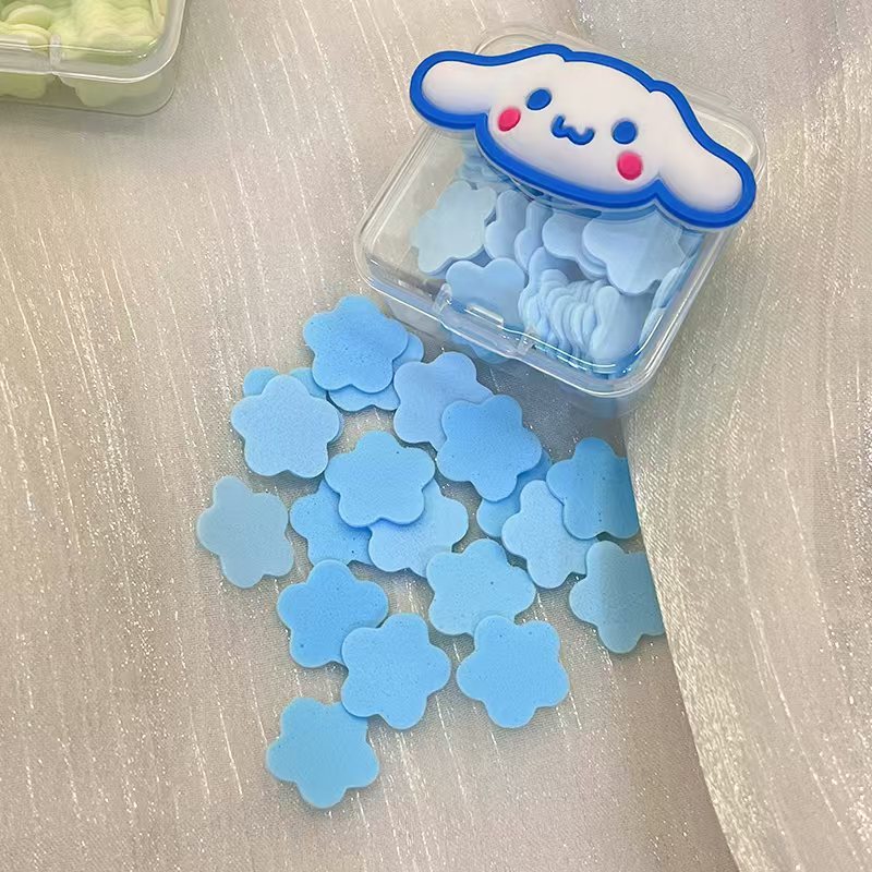Disposable hand soap tablets Soluble soap tablets Soap paper Children's carry-on version Soap tablets carry-on
