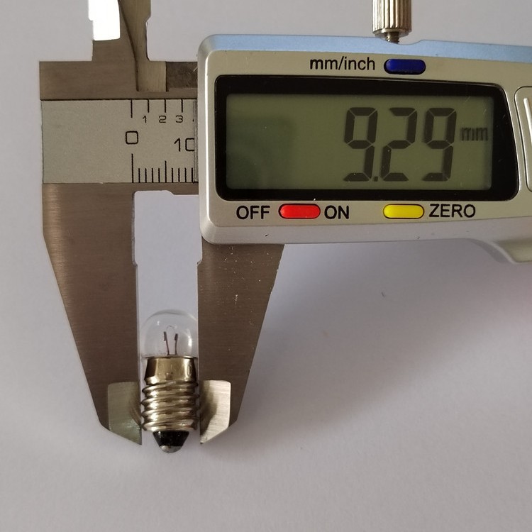 Small Electric Bead Small Light Bulb 2.5V0.3A Screw Lamp Bead Old-Fashioned Flashlight Physical Experiment Teaching Instrument Wholesale