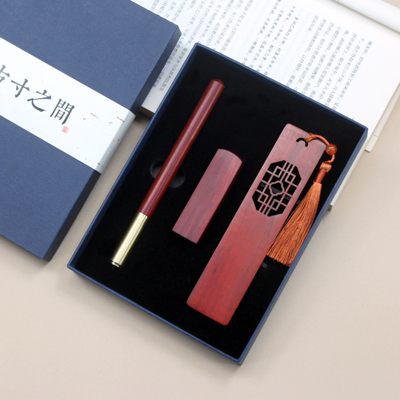 2025 Creative Office Practical Seal Bracket Bookmark Gift Box suit Graduation Season Gift Engraved Name logo