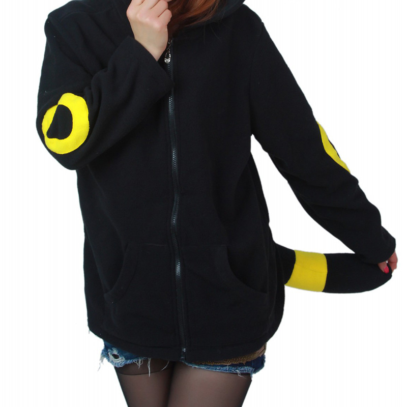 Factory wholesale cartoon animal blue ears moon elf sweater coat a variety of fleece men's and women's sweater