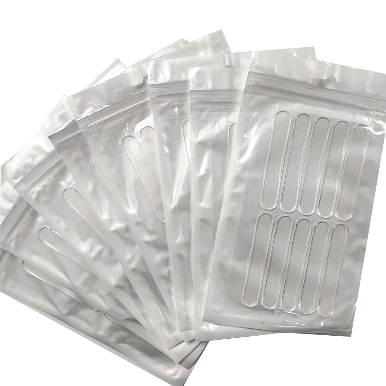 Factory supply transparent anti-collision strip anti-skid strip door handle silicone strip door bumper sticker