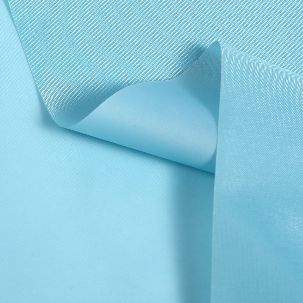 210D polyester taffeta PVC waterproof fabric luggage cloth tent picnic mat fabric raincoat sleeve apron clothing cloth