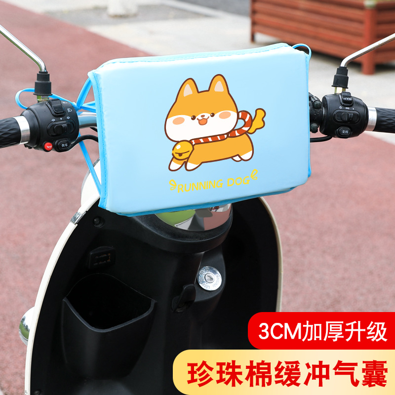 Electric battery motorcycle children's pillow anti-collision pad anti-collision head infant protection pad bag seat artifact front