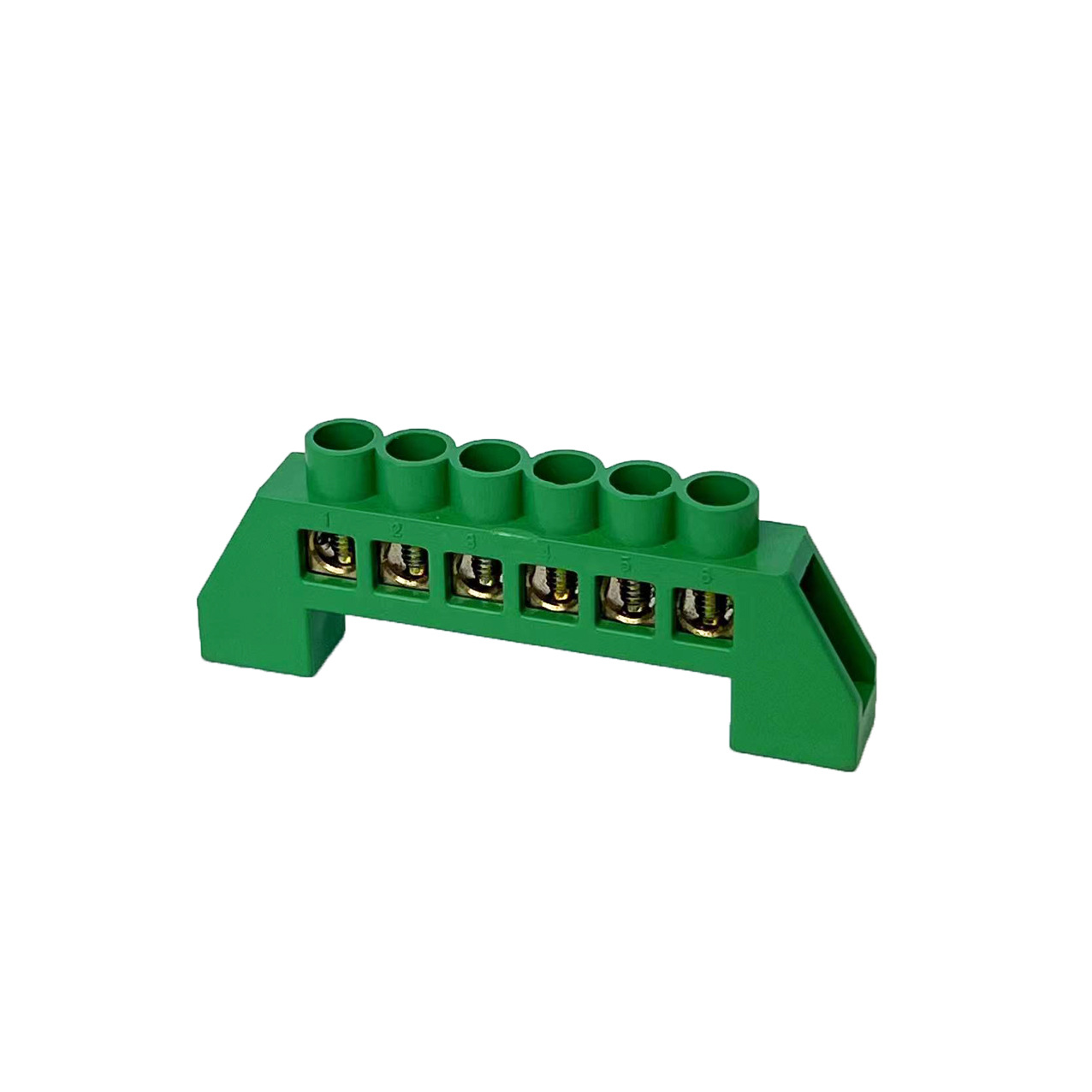 Bridge Type Connected to Zero Ground Terminal Block 4 6 8 10 12 Holes Zero Line Row NHA14