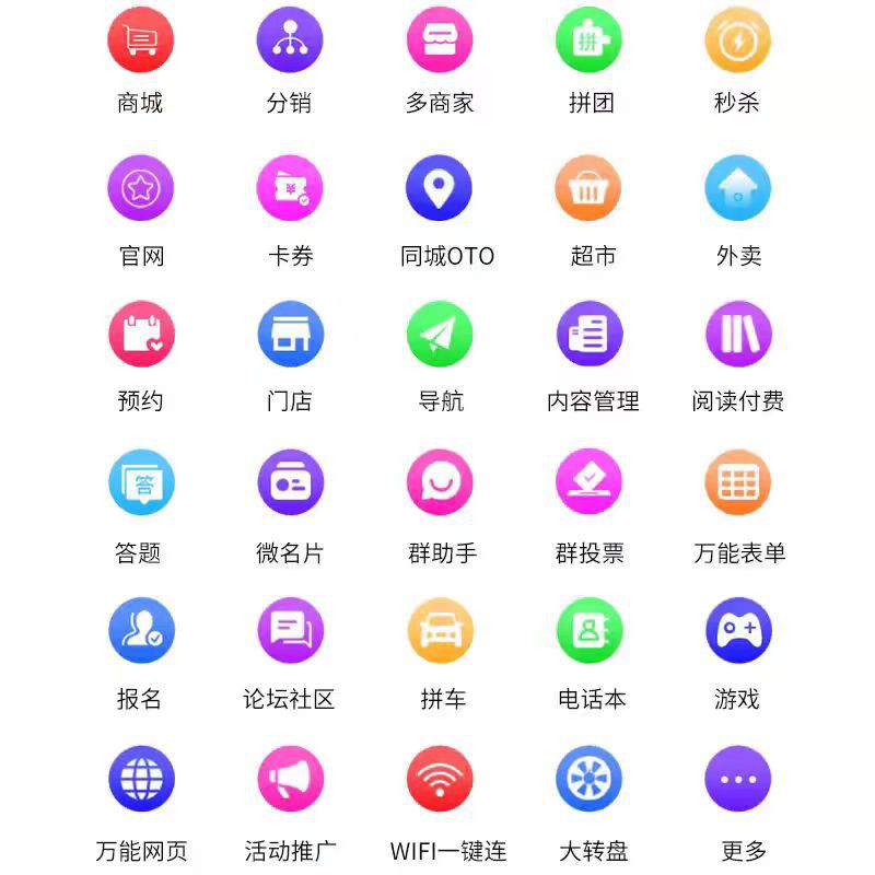 Wechat Mini-Program Development, Public Account, Douyin Travel Distribution Mall, Catering and Food Delivery, Community Group Buying, Limited-Time Discount