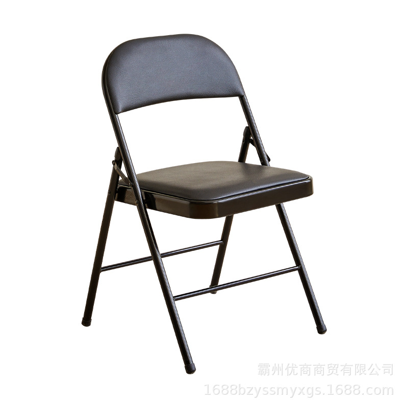 Factory wholesale folding chair simple back chair portable dining chair home dormitory chair training Chair office computer chair