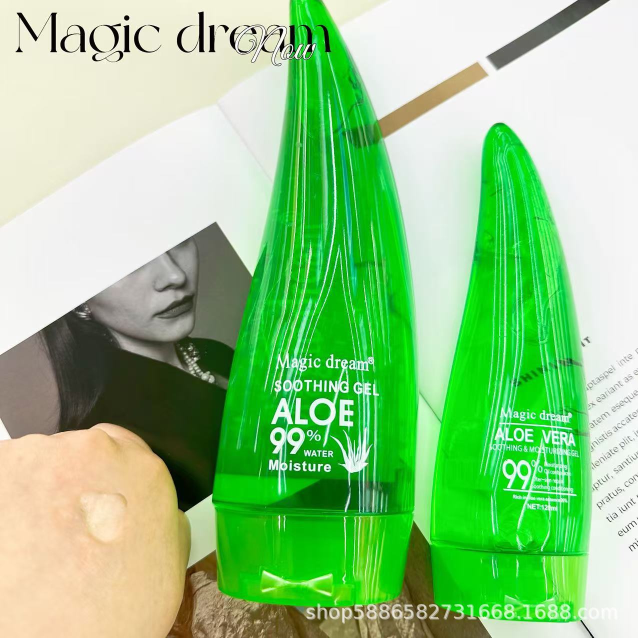 Magic Dream Cross-Border Aloe Vera Gel Moisturizing and Moisturizing Skin Care Products