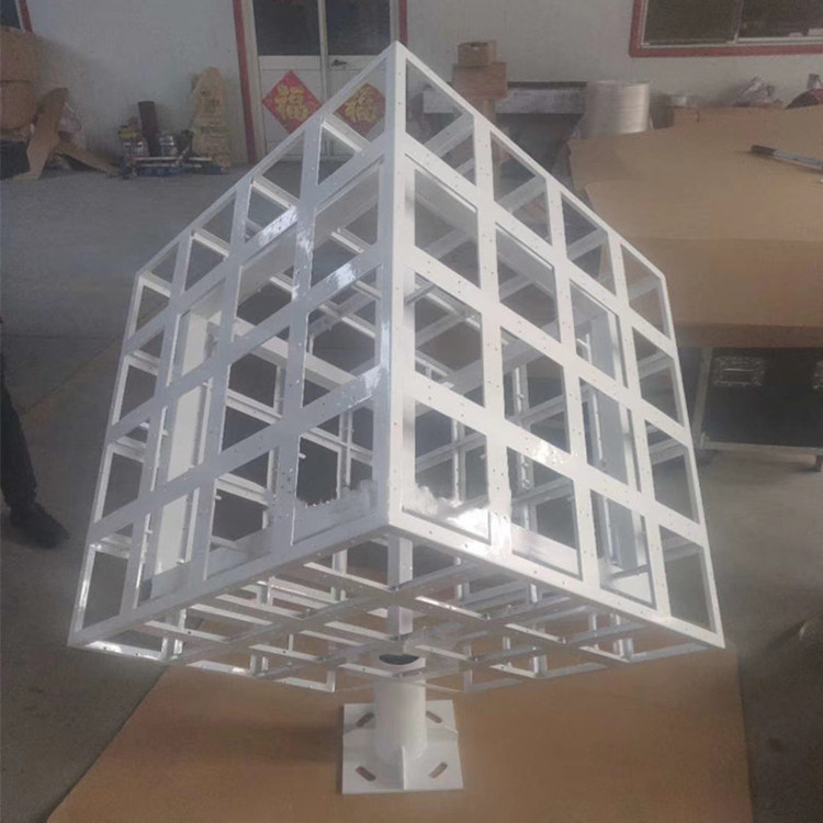 New LED Cube screen P3 Internet celebrity store recruitment highlight waterproof display right angle screen cube LED modeling screen