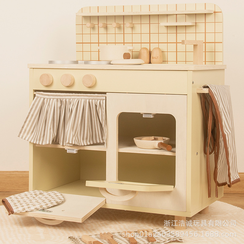 Детский деревянный кукольный домик мини мебель украшения игрушки