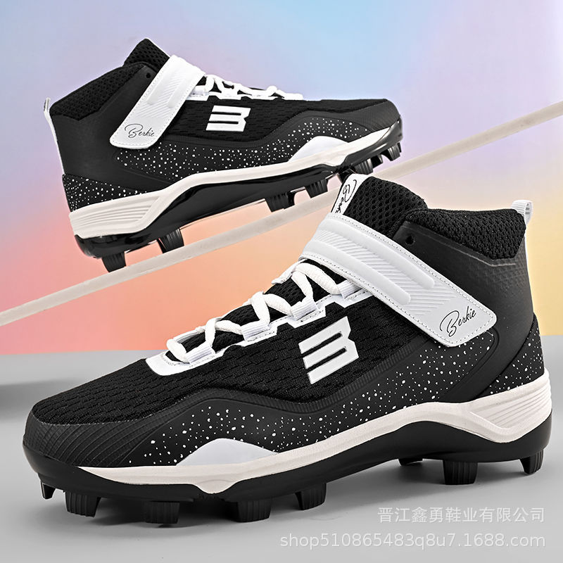 Baseball Shoes Wear-resistant Non-slip Professional Shoes for Teenagers Men and Women Sports Competition Shoes Special Softball Shoes for Daily Training