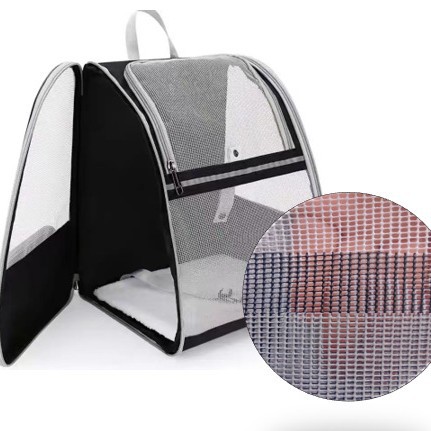 Manufacturer Wholesale Pvc Plastic Mesh 12-Needle Mesh Luggage Padding Pet Bag Tool Bag Mesh Mesh Cloth