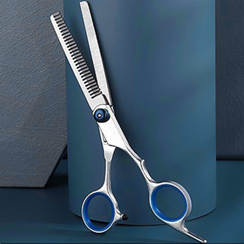 Manufacturers supply hairdressing scissors 6 inch steel scissors low-grade split scissors hairdressing scissors flat scissors teeth scissors bangs curved scissors