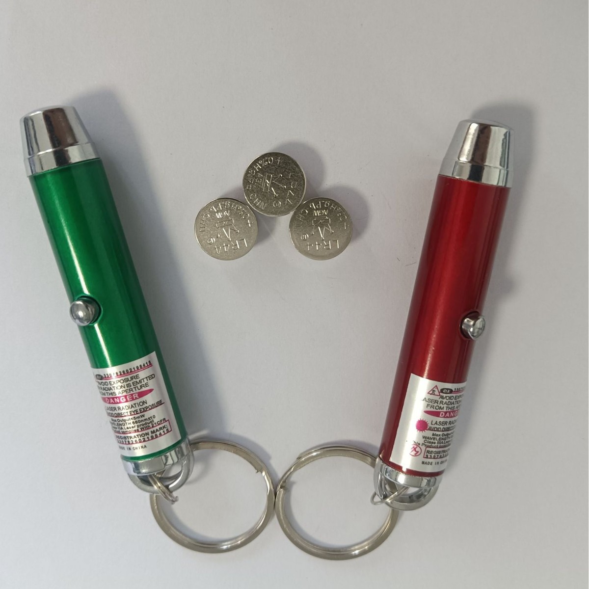 Mini infrared laser flashlight cat laser pointer button battery long life cat stick laser teaching pen