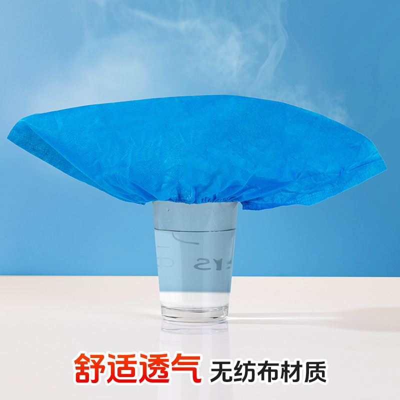 Disposable Shoe Cover Thick Indoor Thickened Household Cartoon Printing Wear-resistant Non-slip Breathable Non-woven Shoe Cover