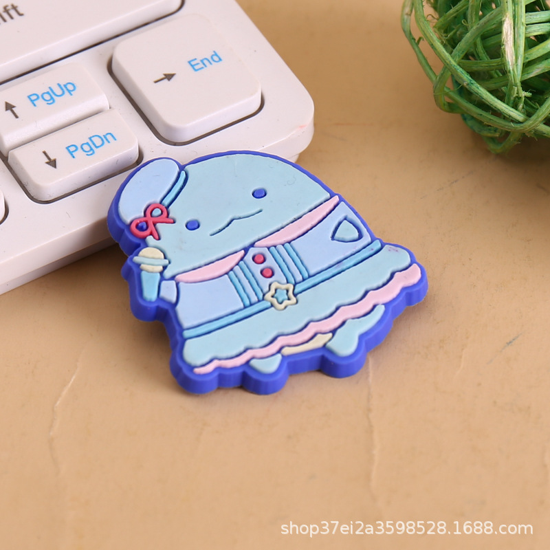 Clothing Accessories Customization Manufacturers Wholesale Multi-Color Plastic Label Rubber Stamps Creative Trademarks Clothing DIY Soft Rubber Customization