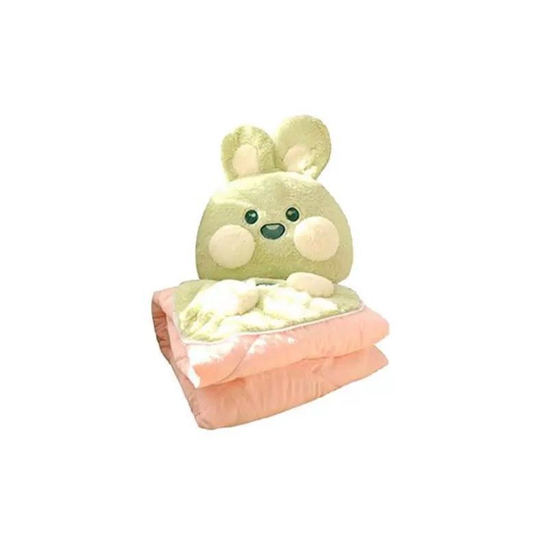 Suitable for Car Pillow Quilt Two-In-One Winter Car Thickened Blanket Sleeping Pillow Car Dual-Purpose Office Lunch