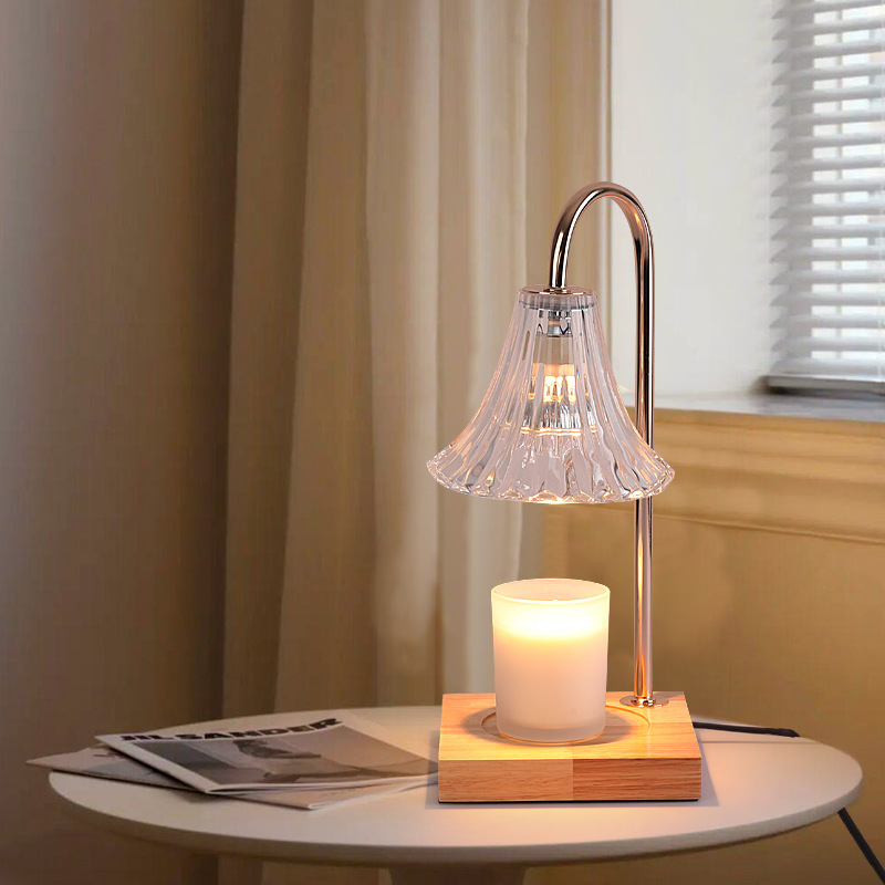 Cross-border Amazon lifting aromatherapy lamp lifting melting wax lamp melting candle lamp timing dimming table lamp household atmosphere lamp