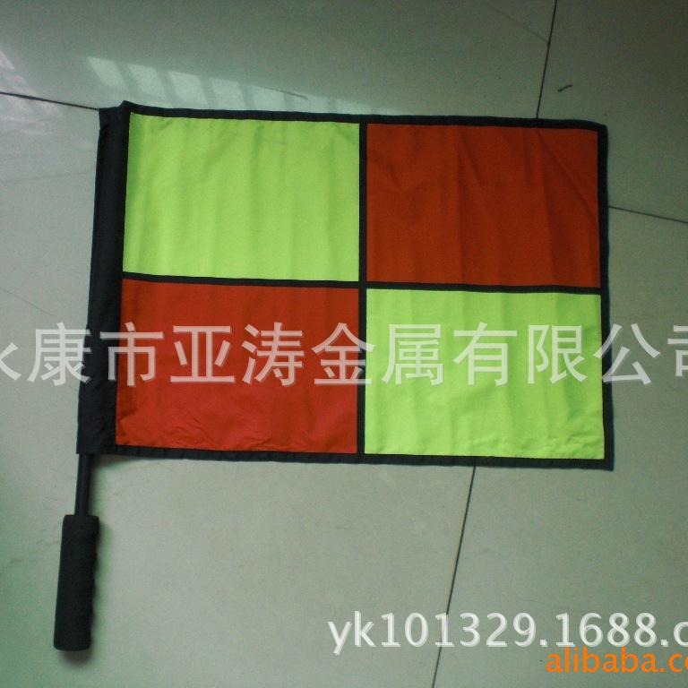 Supply of Classic Rotating Referee Flags (YT-7570) Side-cut Flags Hand Flags Football Referee Flags