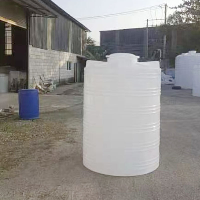 One-Piece Pe Thickeneded Plastic Water Tower Fire Water Tower Water Storage Tank Water Storage Barrel 5 Tons Vertical Plastic Barrel