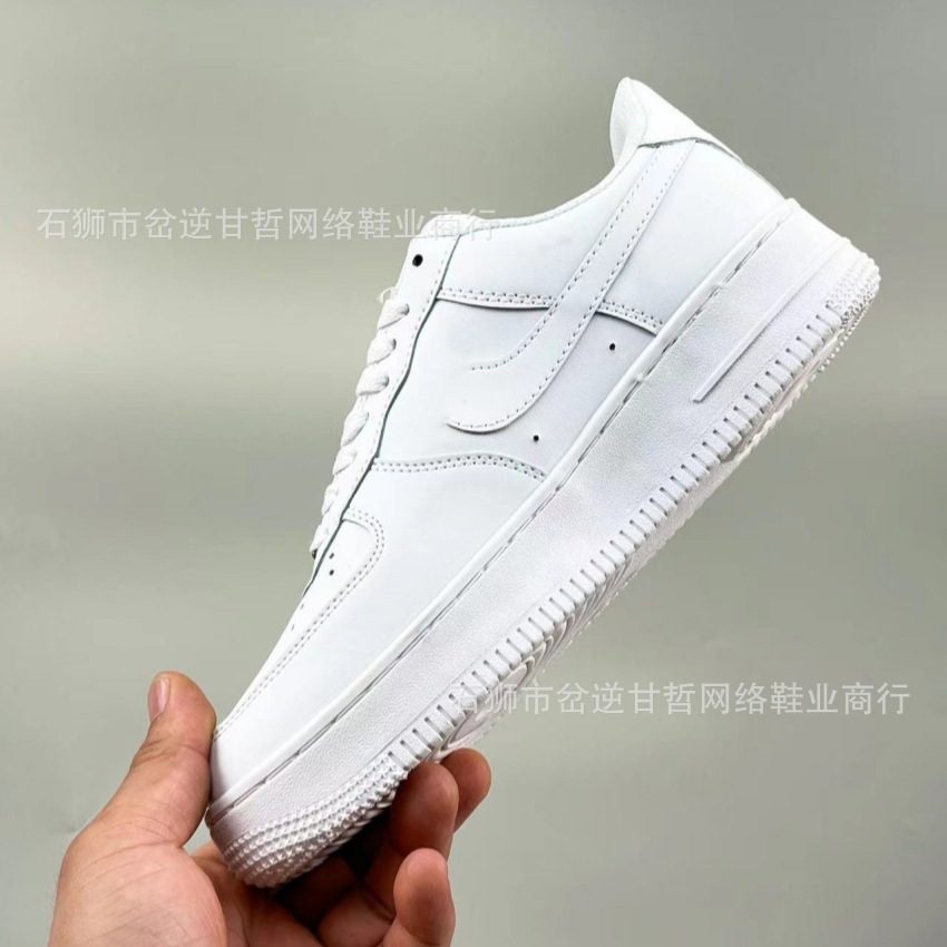 Yutian Af1 Air Cushion Air Force One Pure White Wheat Pure Black Head Layer Skin Cross-Border Dropshipping Classic