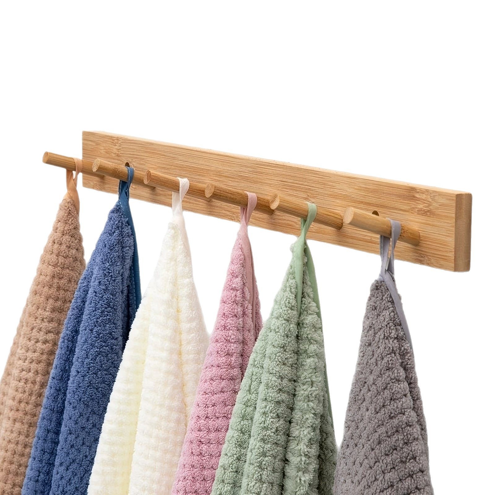 7A Anti-bacterial Towel Household Adult Water Absorbent Quick-drying Face Hanging Face Towel Soft Skin-friendly Men's Dry Hair Towel for Women