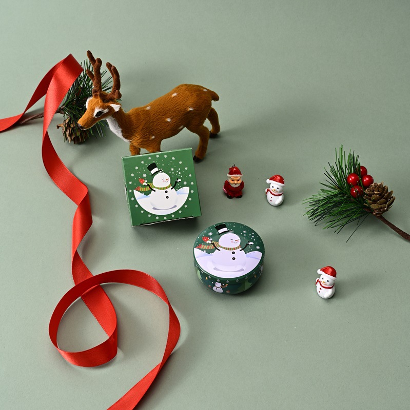 Aromatherapy Candles Christmas Holiday Gifts Wedding Gifts Cans Aromatherapy Candles Soybean Wax Scented Candles