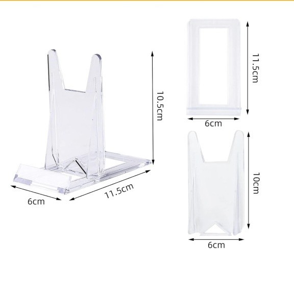 Factory in stock Brush Play Helper Live Broadcast Fixed Bracket Commodity Display Clip Mobile Phone Tableware Desktop Transparent Bracket