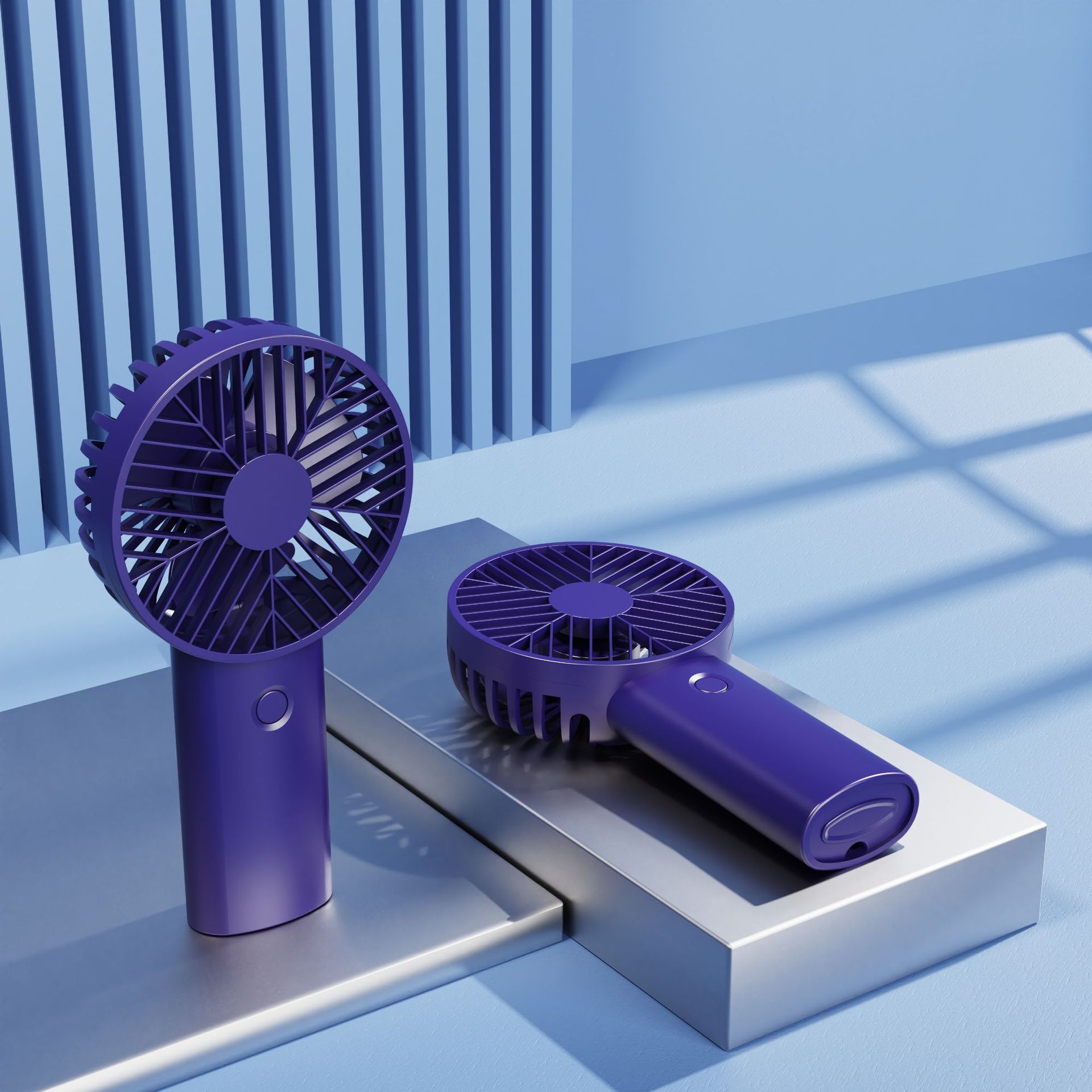2025 New USB Handheld Fan Mini Portable Desktop Charging Small Fan with Logo Small Electric Fan