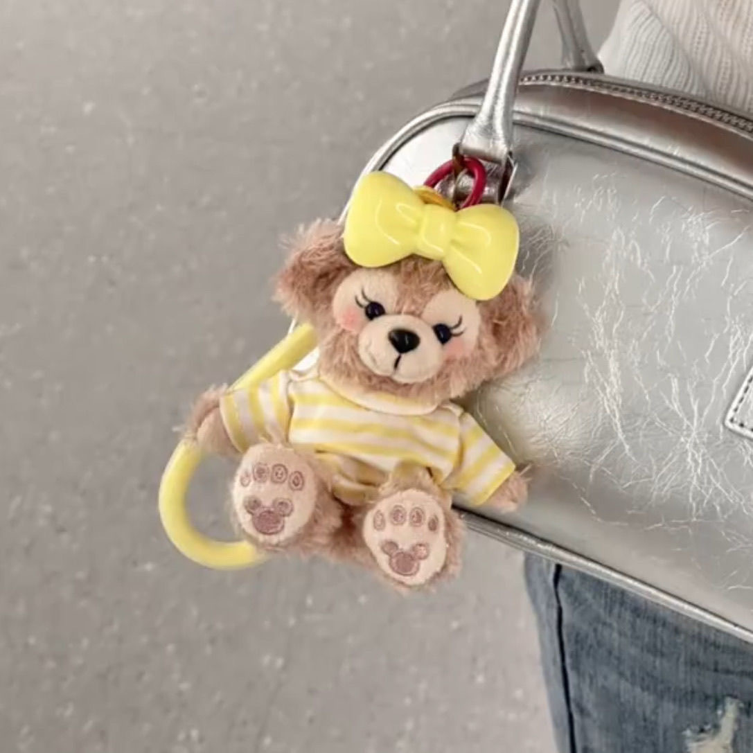 Shirley Mei Mei Duffy Bear Miu Bag Pendant Doll Bag Accessories Keychain Girl's Holiday Gift
