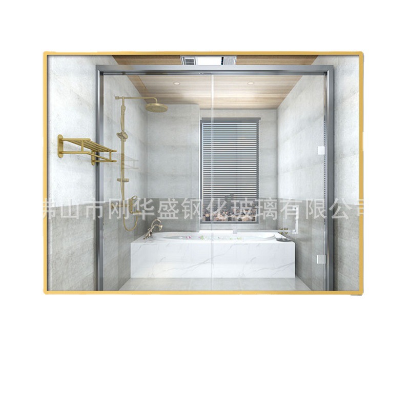 Gym Yoga Studio Dance Studio Mirror Home Wall-Mounted Oversized Tempered Mirror Manufacturer Direct Supply Safety Mirror